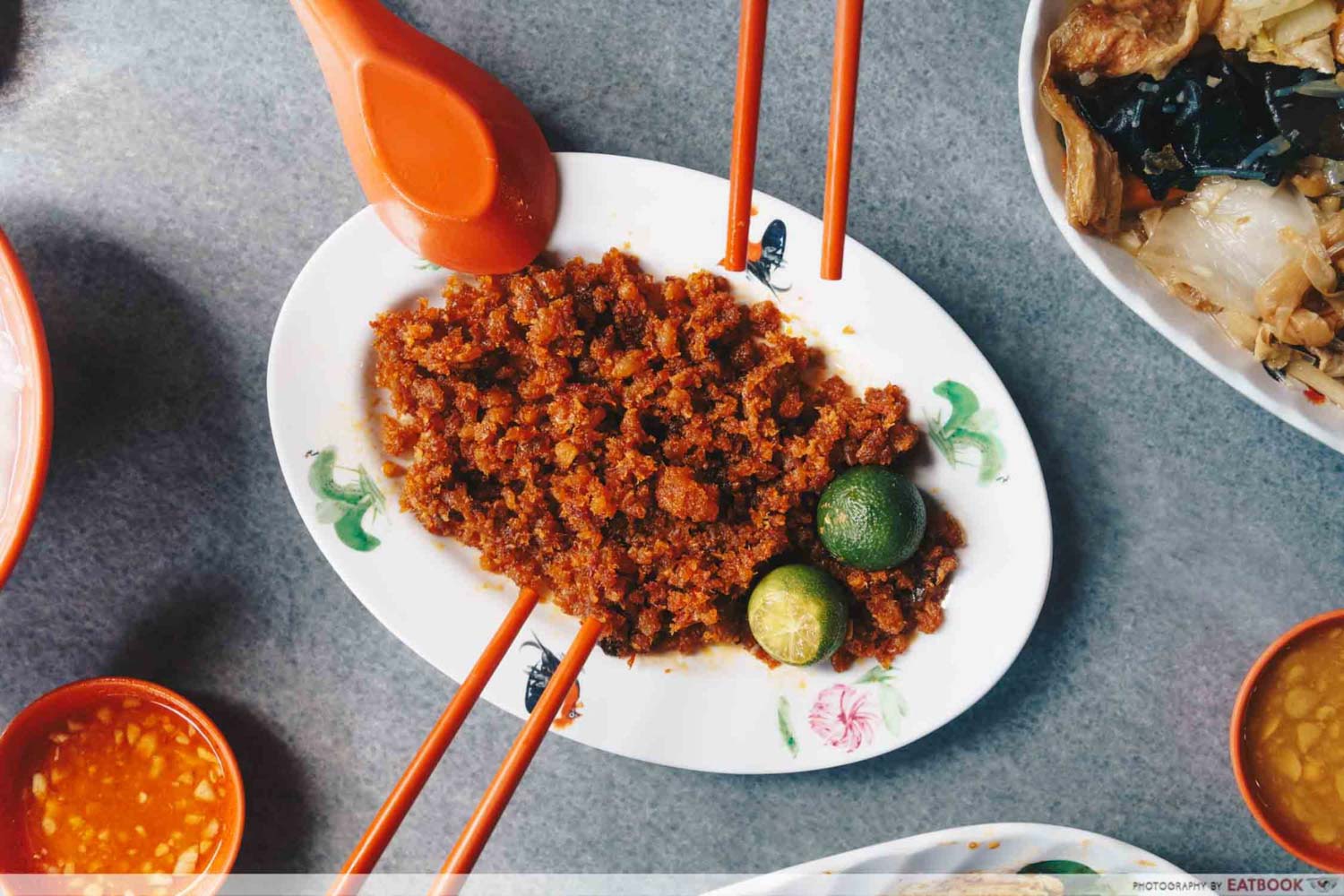 White House Teochew Porridge - Hae bee hiam