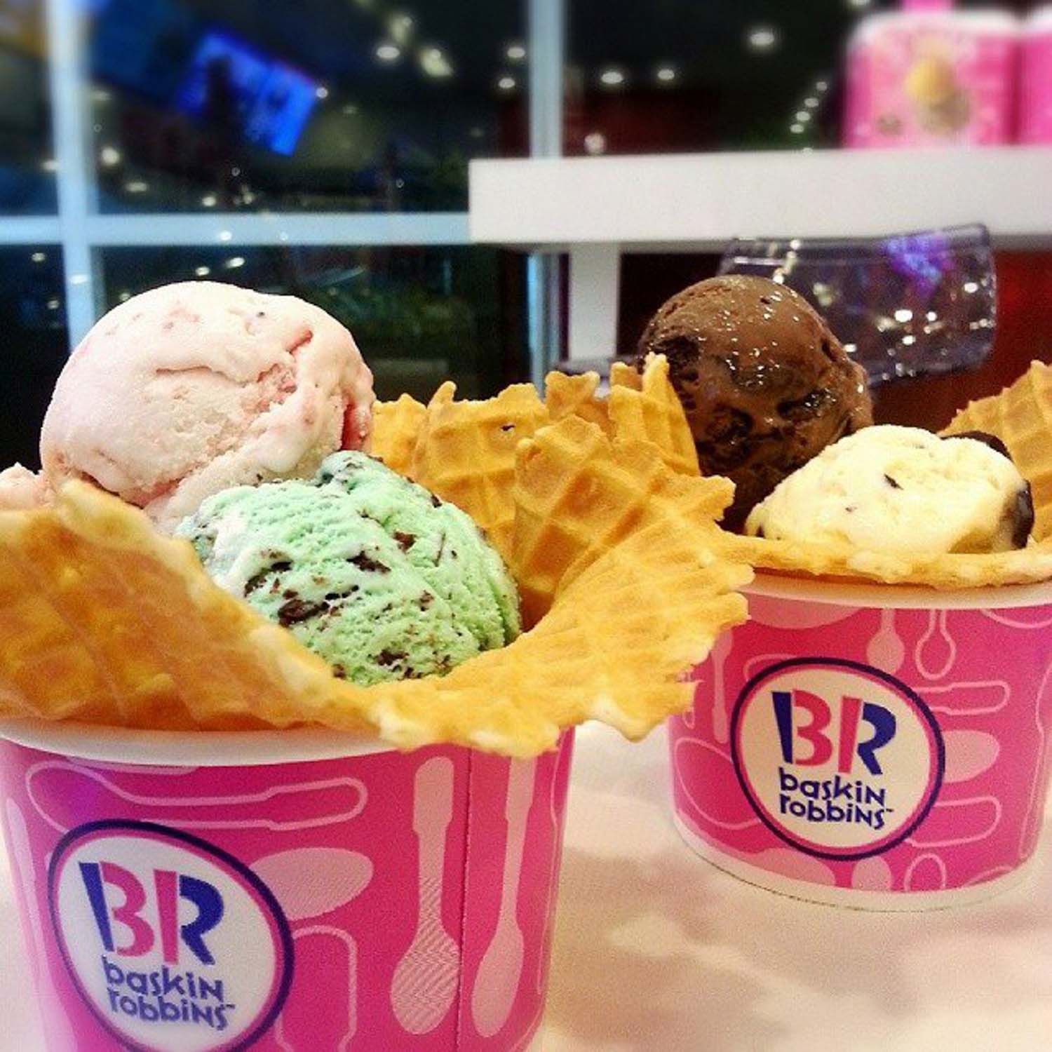 Baskin Robbins - Waffles