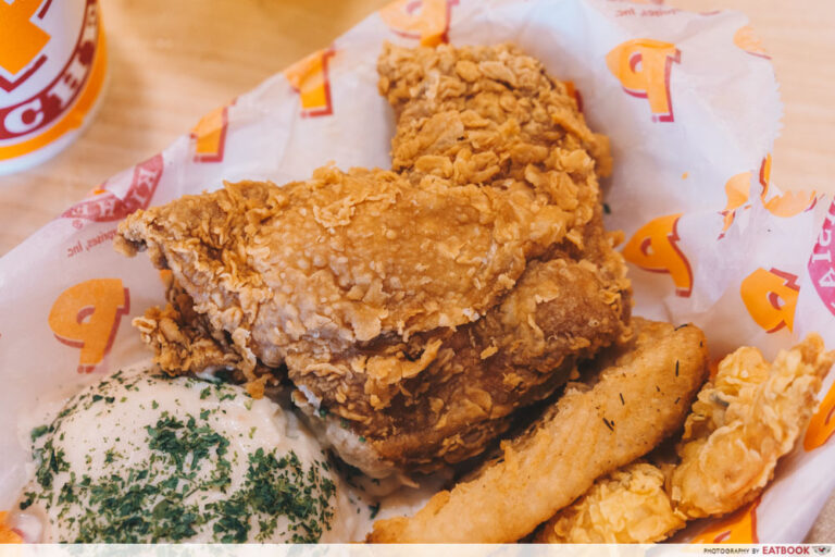 Popeyes Has A New LimitedTime Surf n' Turf Menu With Mushroom Mashed