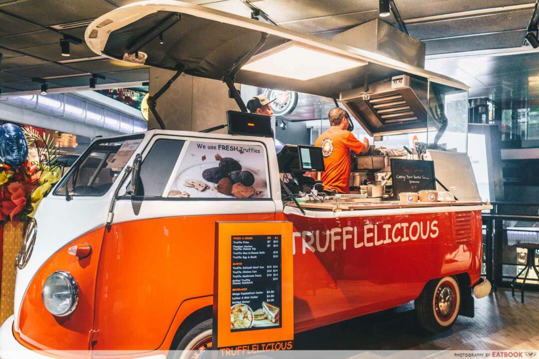 Trufflelicious Review Food Truck Serving Cheesy Truffle Dishes In City