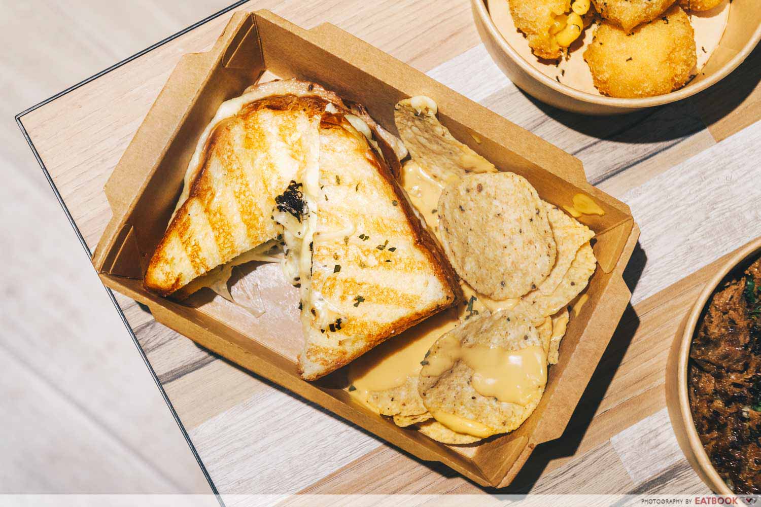 Trufflelicious - Truffle grilled cheese sandwich