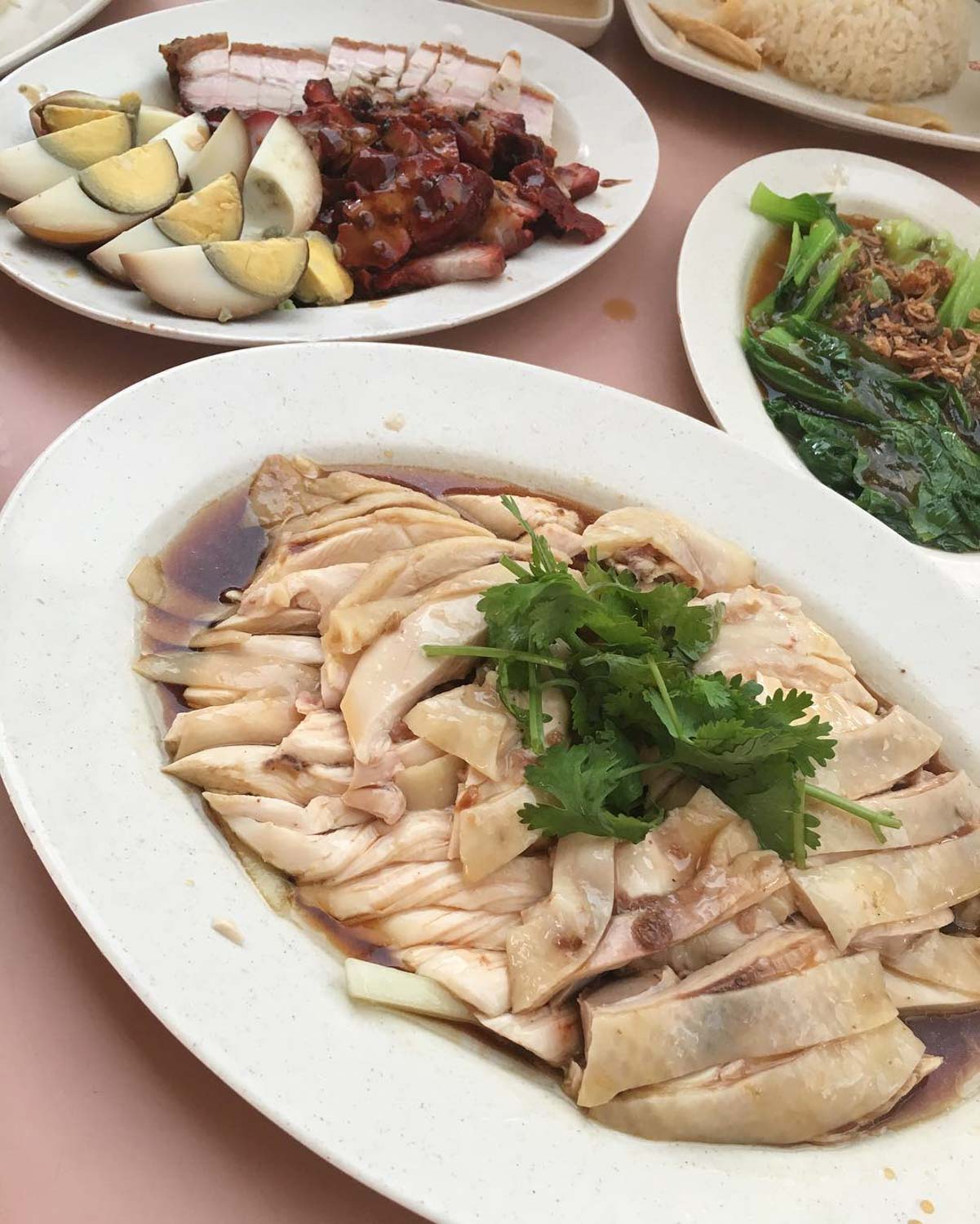 Kebun Baru Food Centre - Chye Ji Hainanese Chicken Rice