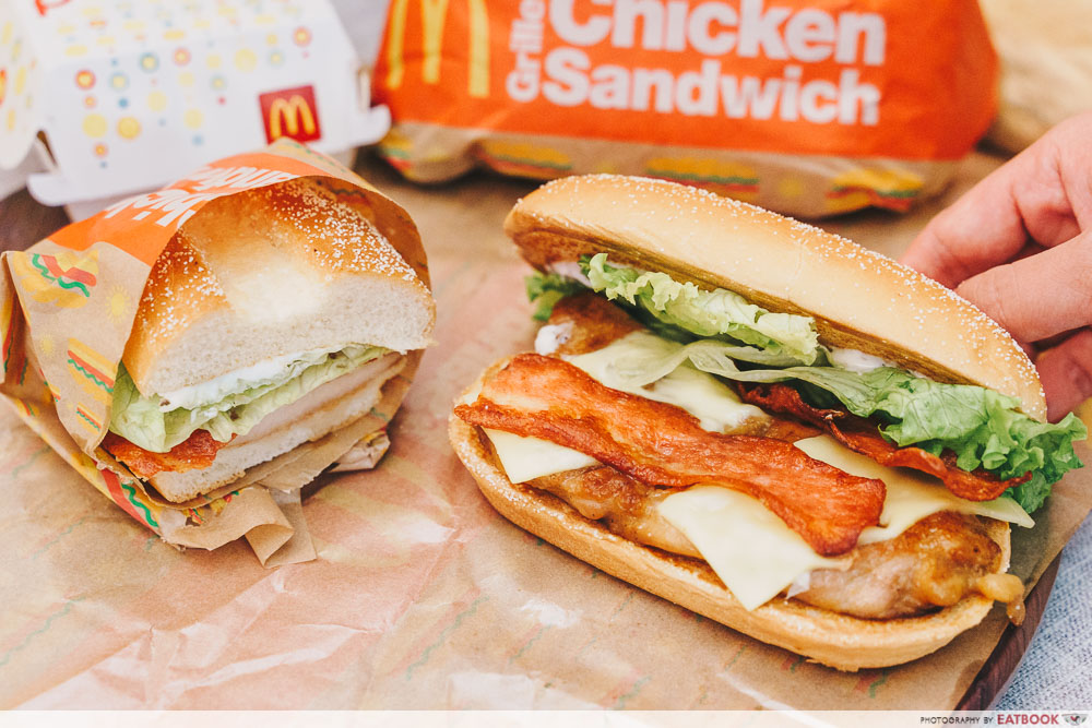 McDonald's Has A New Grilled Chicken Sandwich With Chicken Bacon And