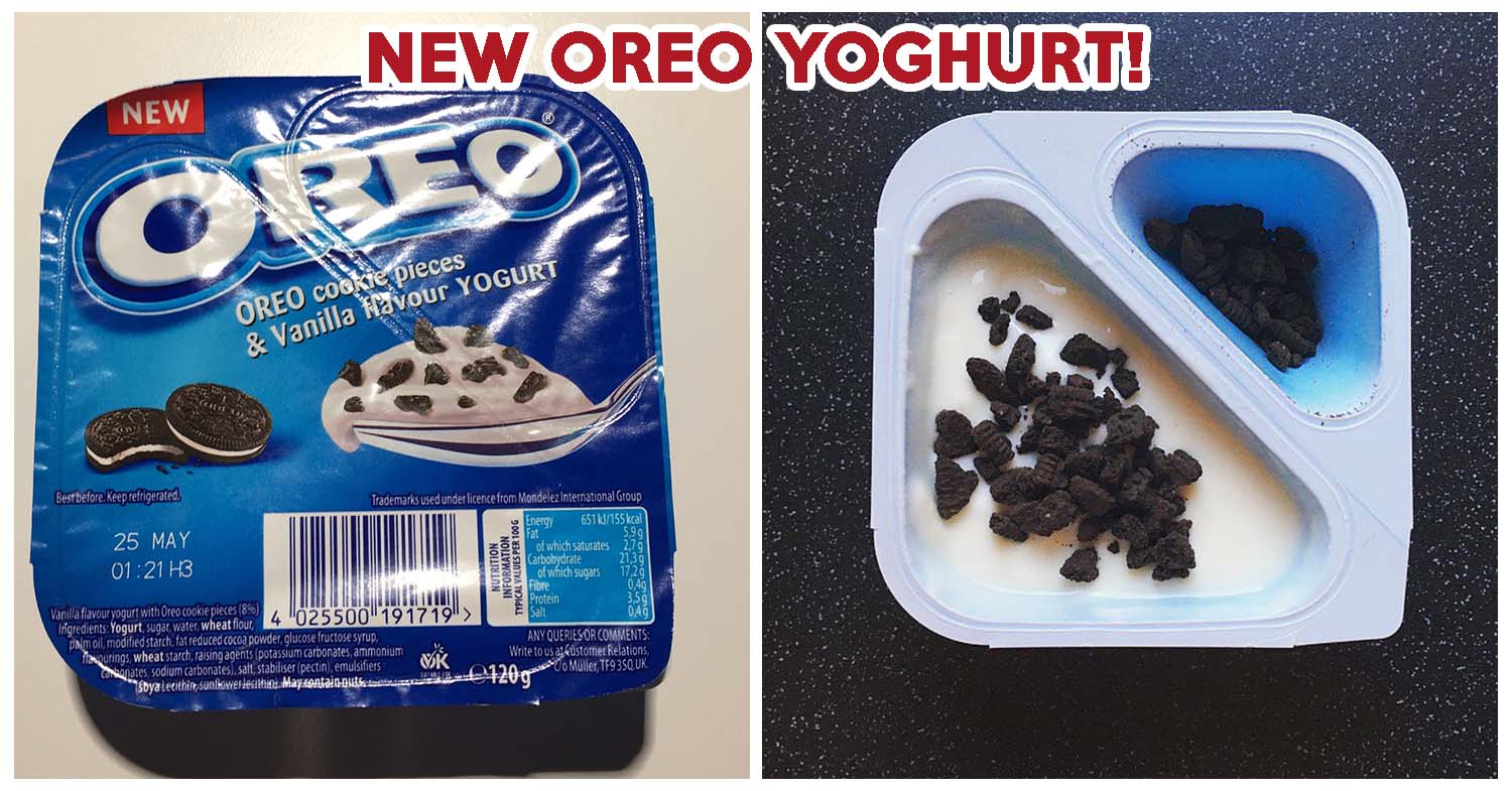Oreo yoghurt
