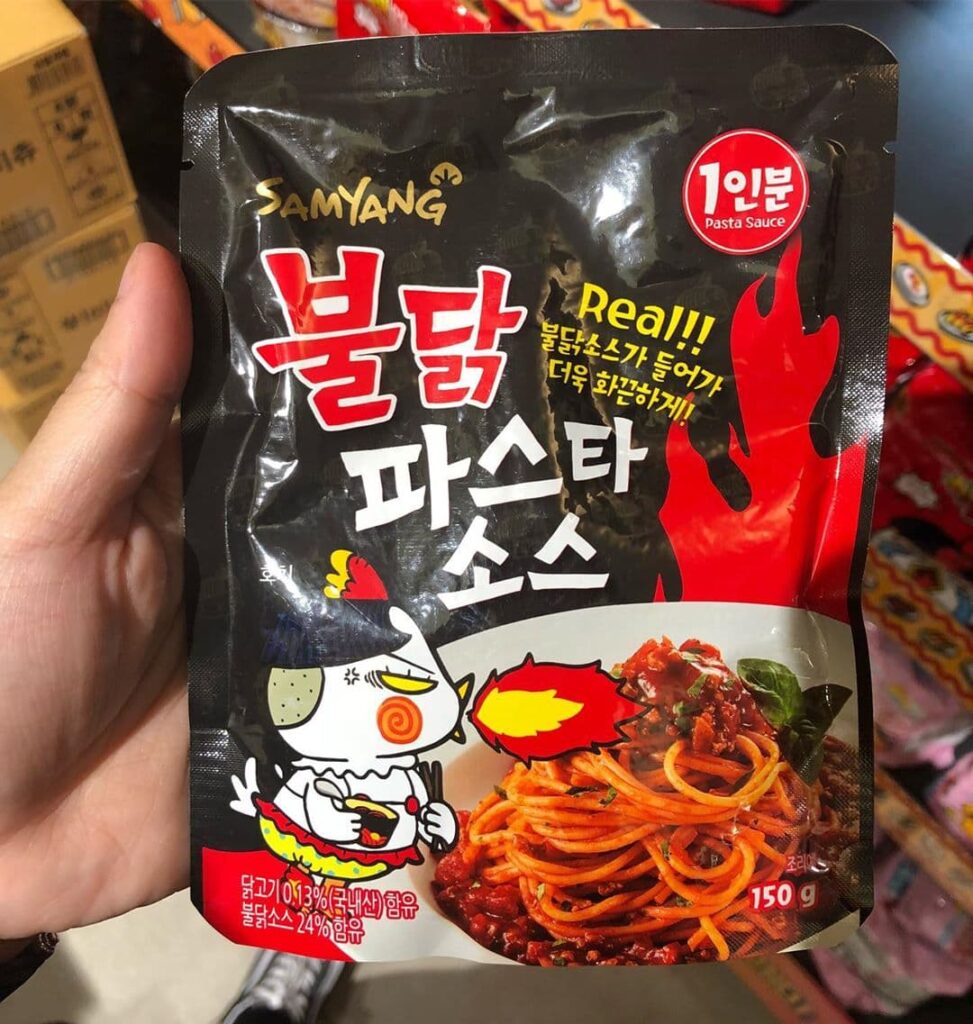 Samyang pasta sauce