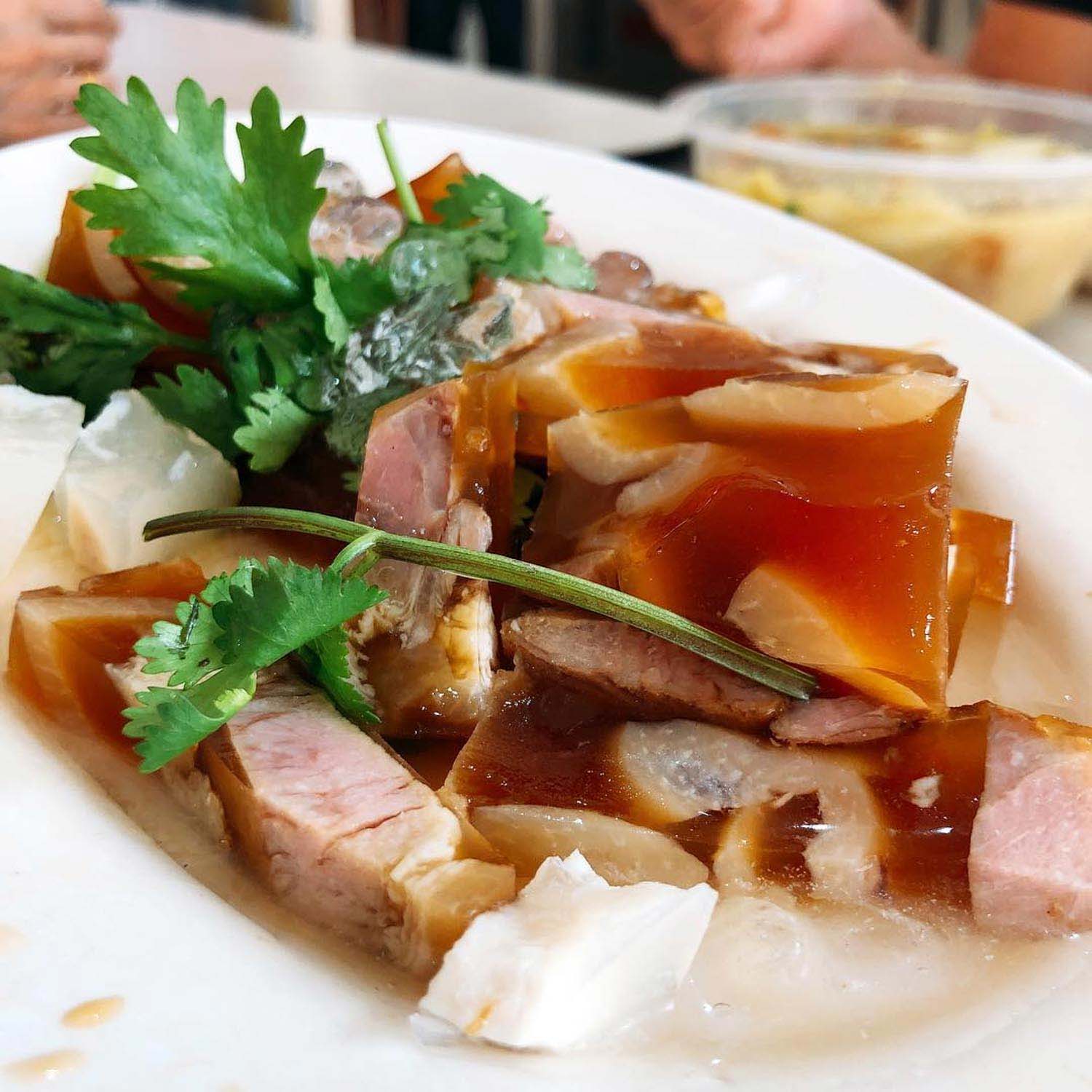 Teochew dishes - Jellied pig trotters