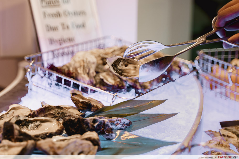 Seafood Lineup at The Line