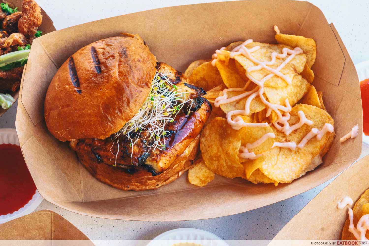 The Social Outcast - Unagi burger