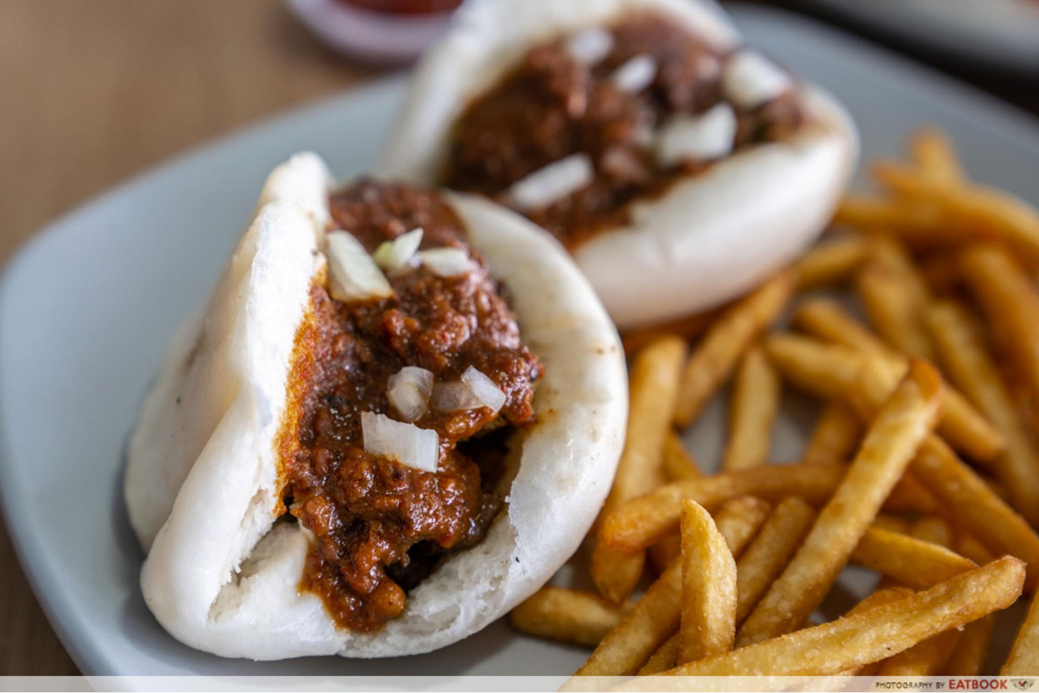 Unique Bao - Beef satay sliders