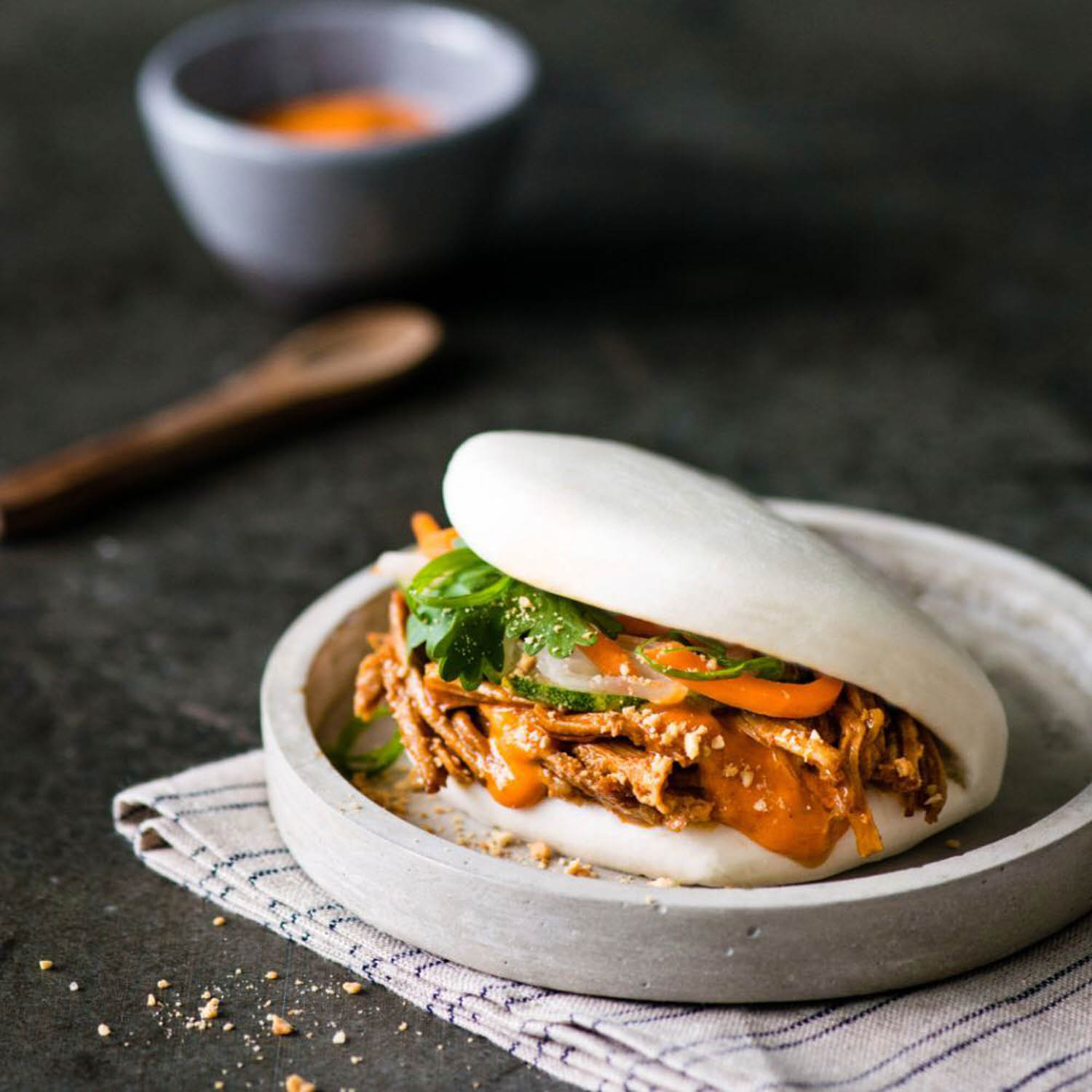 Unique Bao - Pulled pork bao