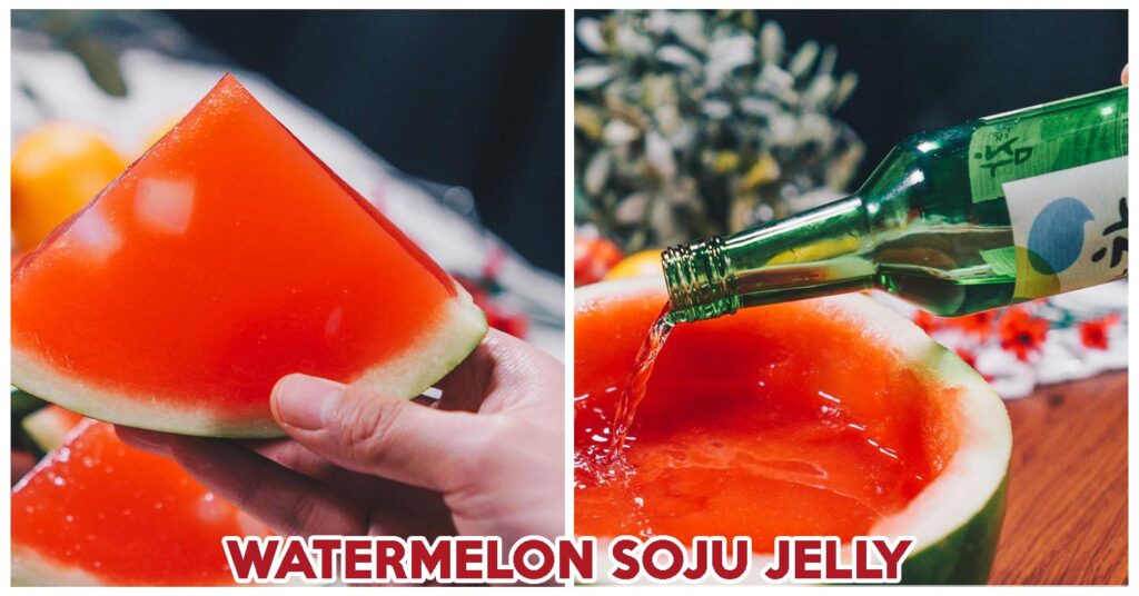 WATERMELON SOJU JELLY COVER