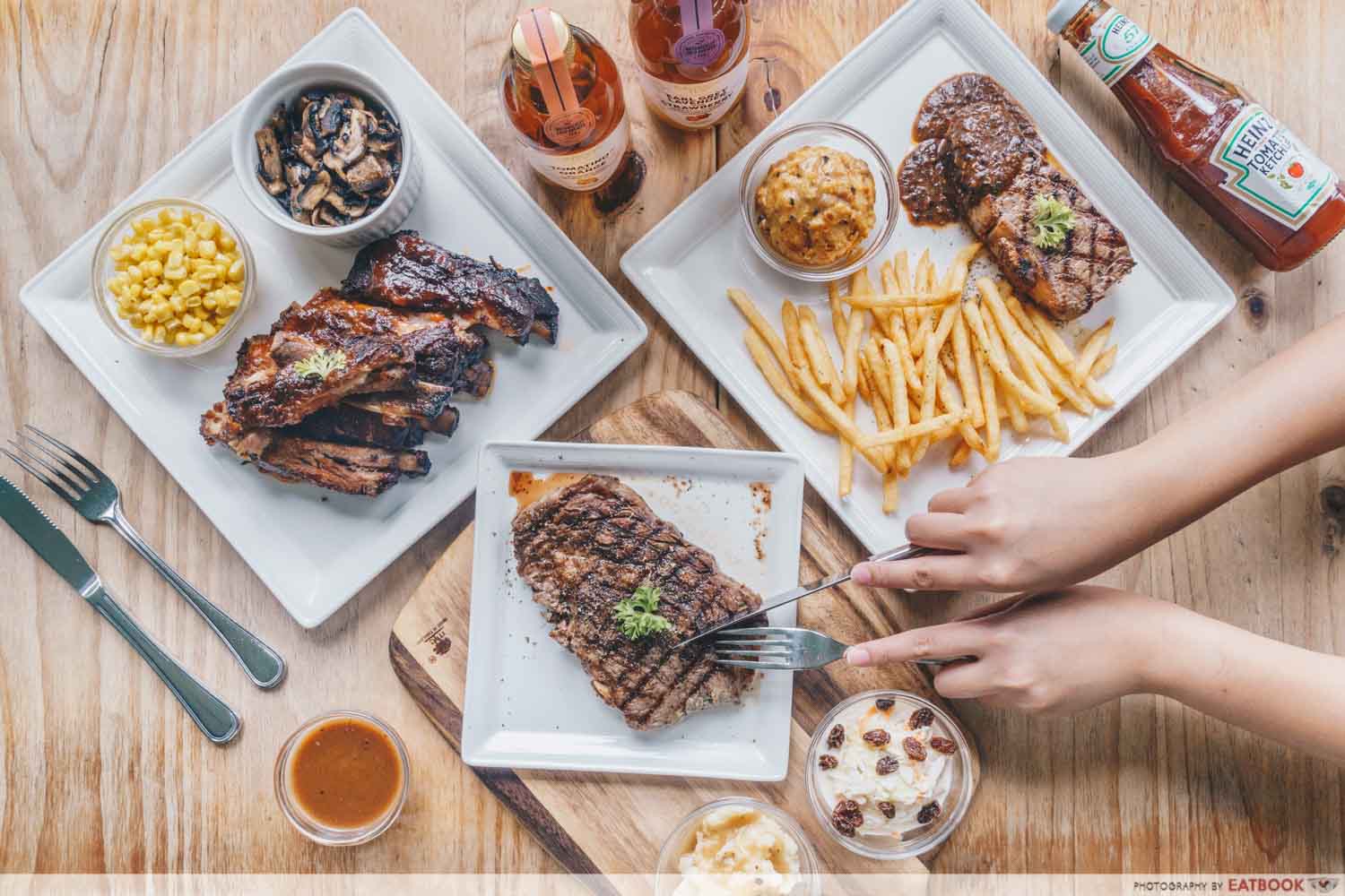 cheap steaks - Meat N' Chill Flatlay