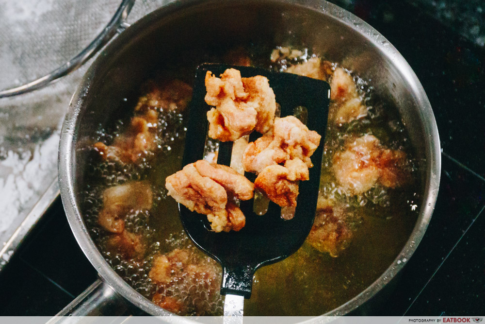 korean street food recipes korean fried chicken fry