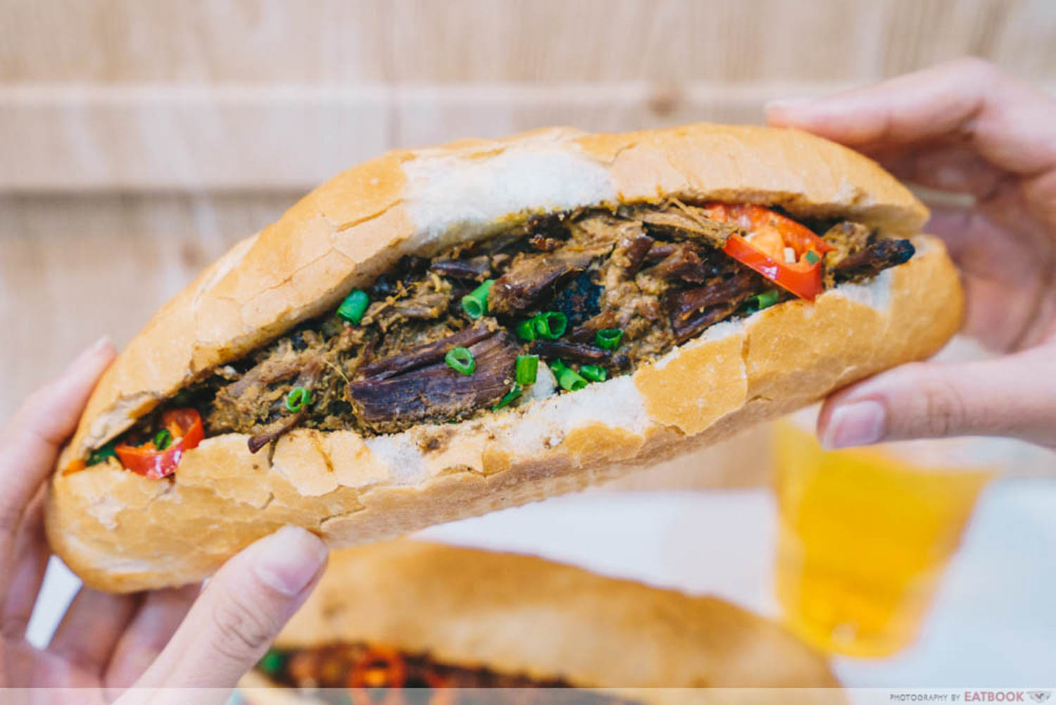 Banh You, Banh Mi - Beef rendang