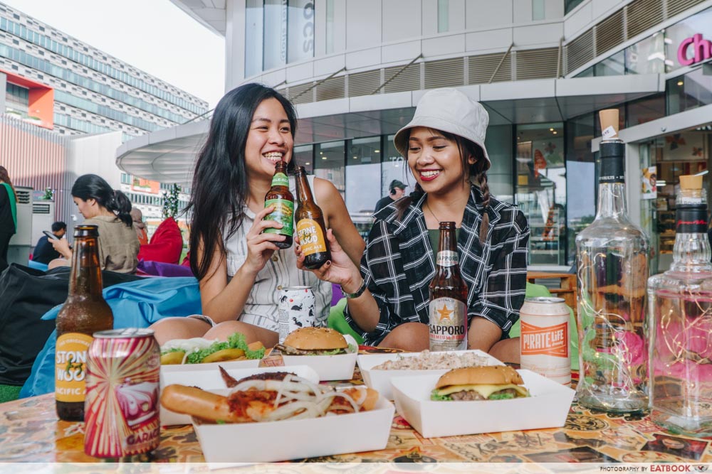 say cheers to beer at changi city point