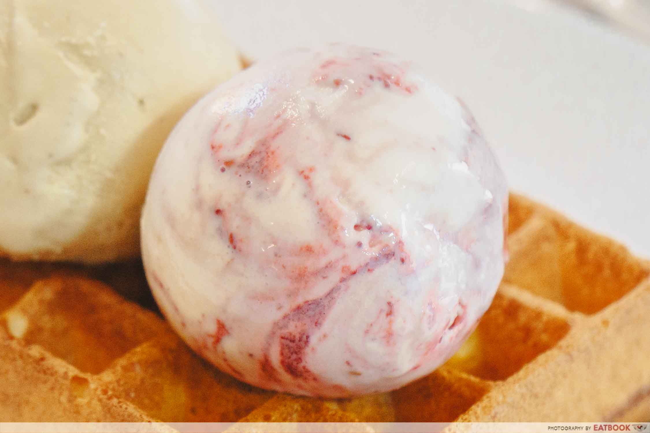 Denzy Gelato - Ruby Chocolate and Raspberries