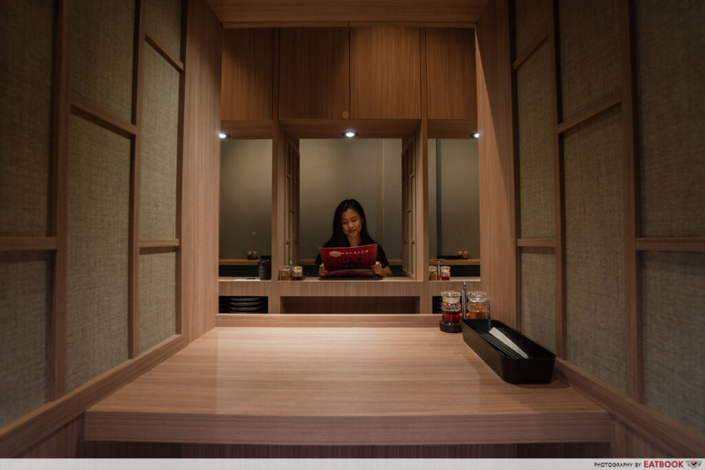 Private Ramen Booth in singapore