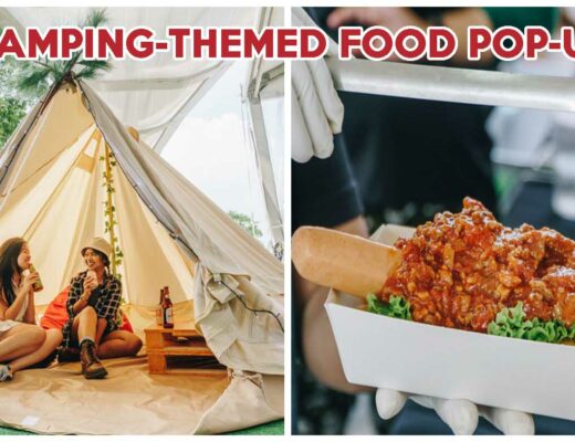 Glamping at changi city point