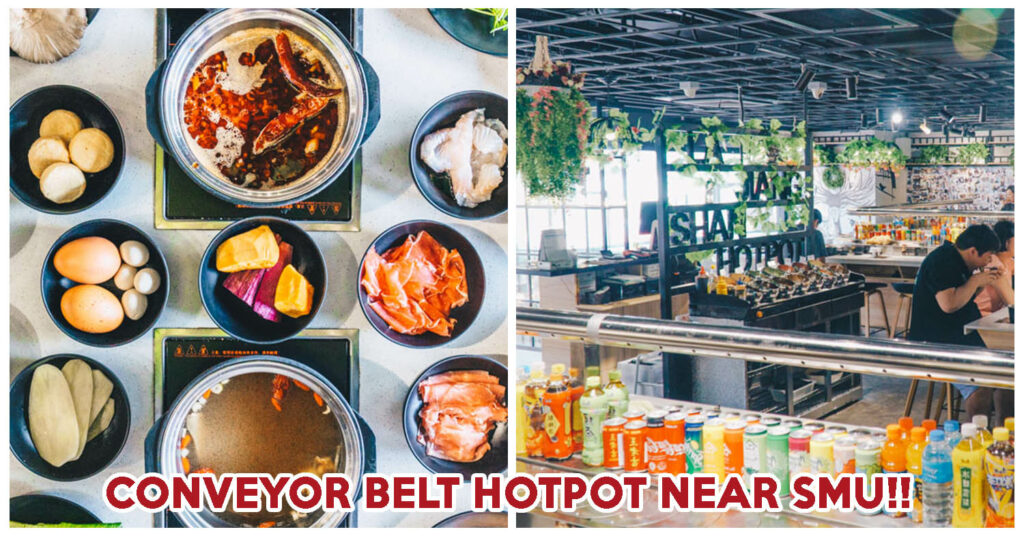 La Jiang Shan Hotpot Review 15.80++ Conveyor Belt Hot Pot Buffet Near