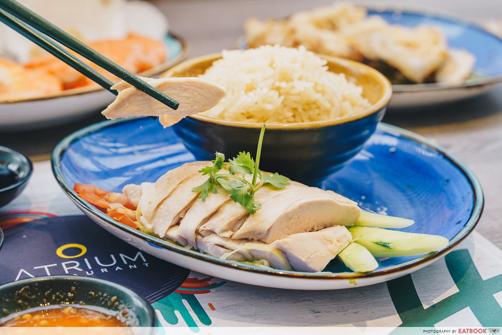 Holiday Inn Singapore Atrium Restaurant chicken rice