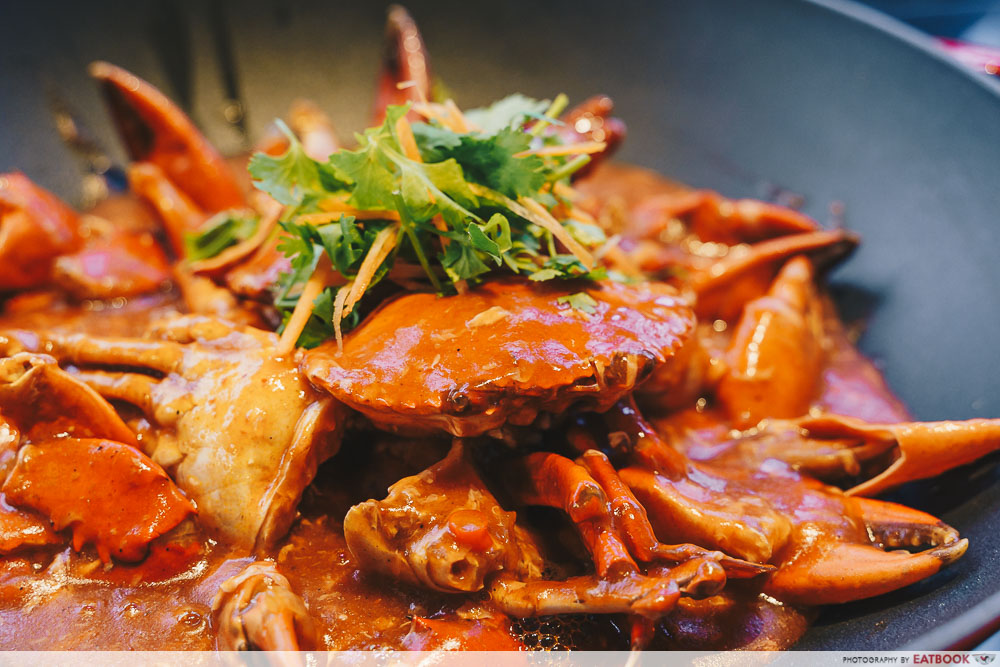 Holiday Inn Singapore Atrium Restaurant chilli crab