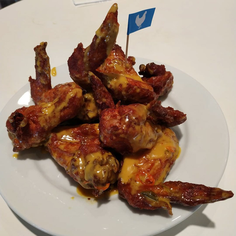 IKEA Salted Egg Chicken Wing - Plate