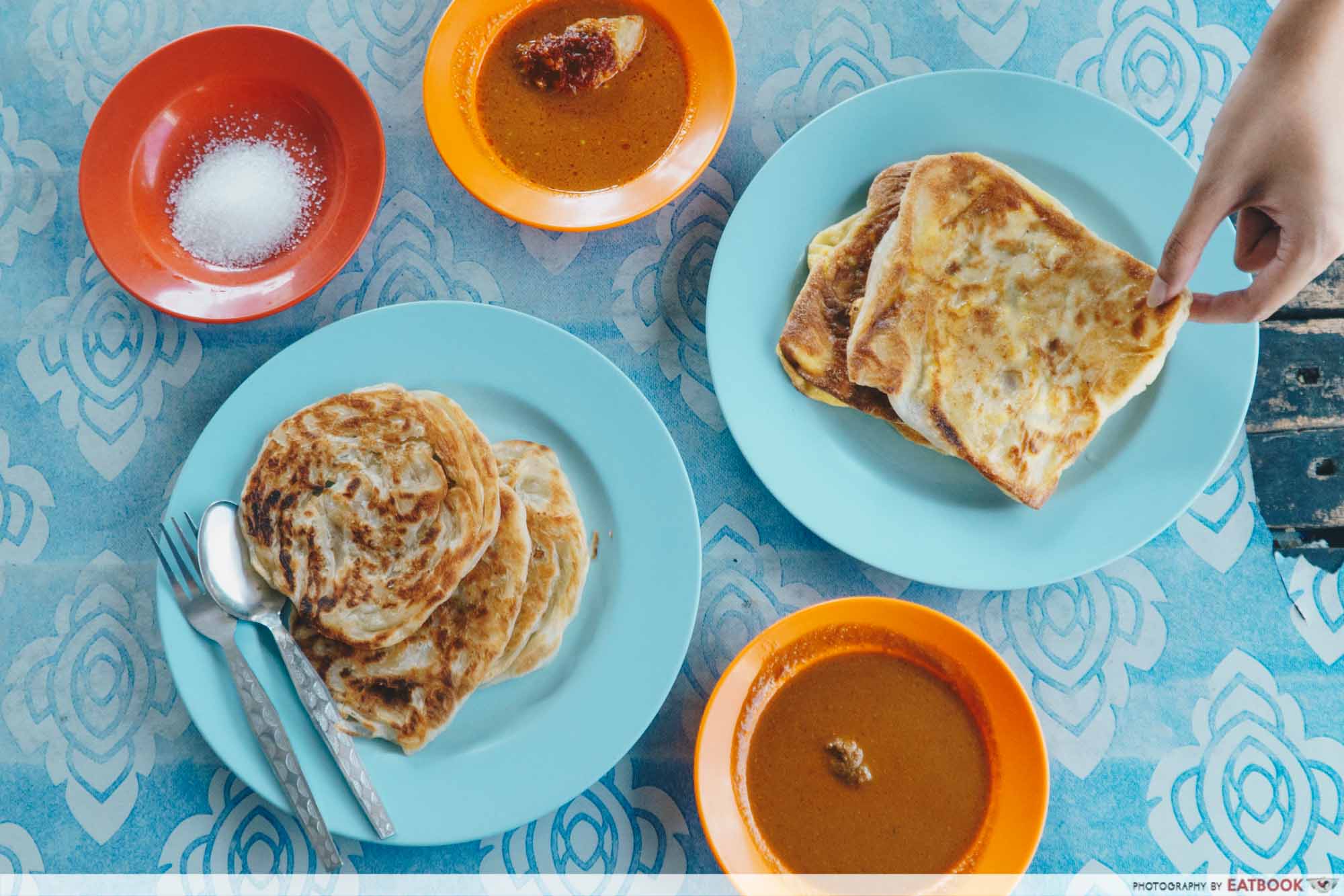 Johor Bahru Hawker Food - Roti Canai