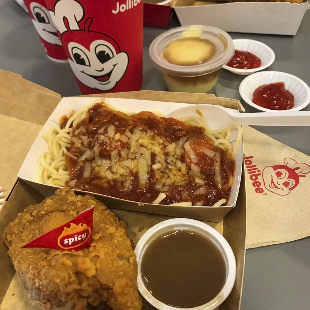 Jollibee Suntec City Spaghetti