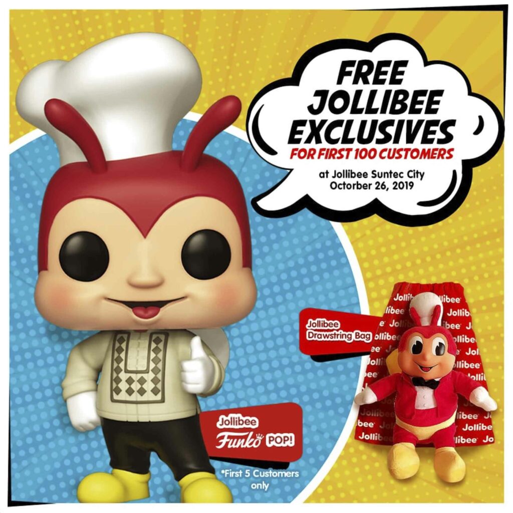 Jollibee Suntec City opening promotion