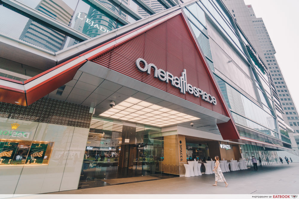 One Raffles Place - Entrance