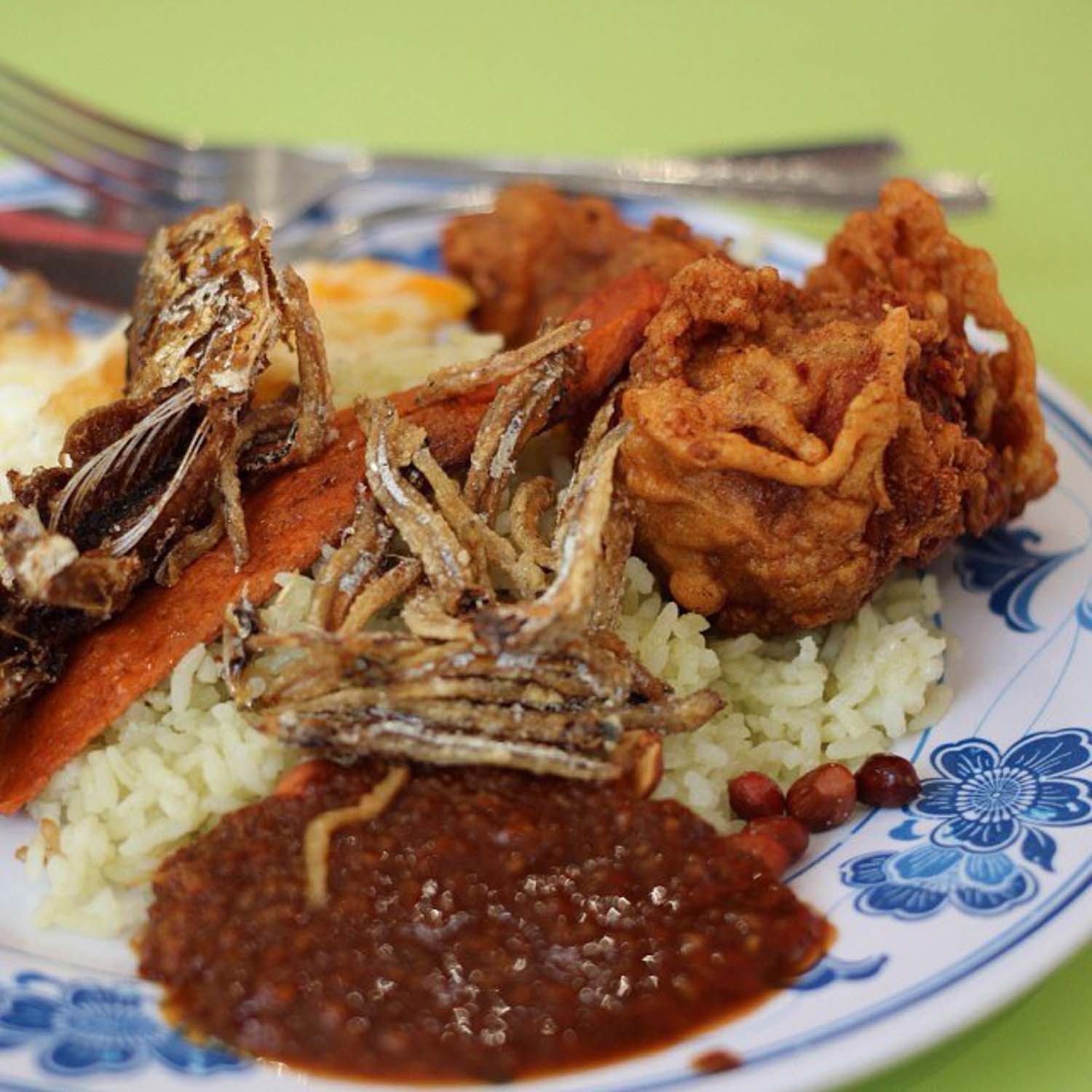 Tanjong Pagar Plaza - Pandan Leaf Nasi Lemak