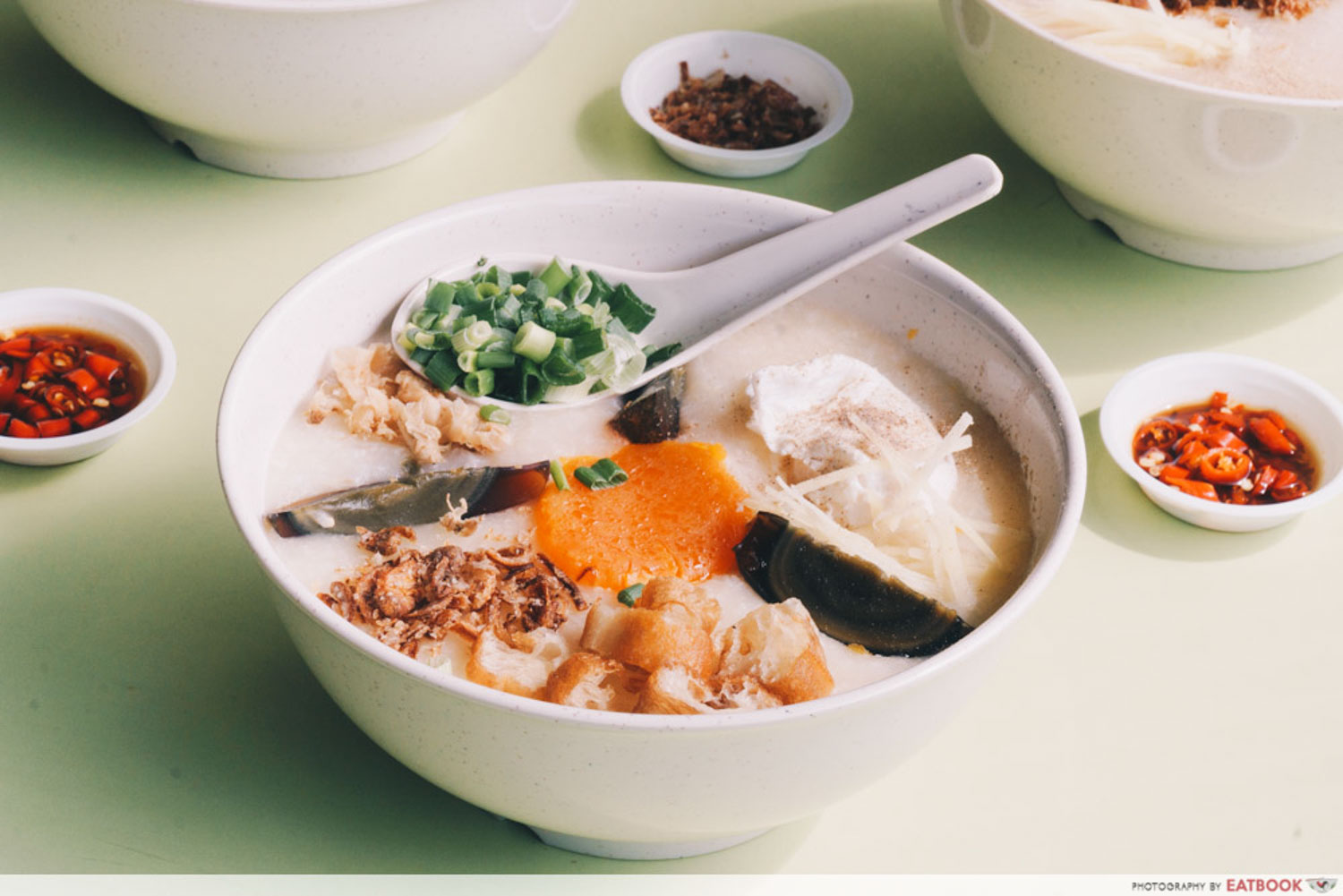 Weng Kiang Kee Porridge - Eggs