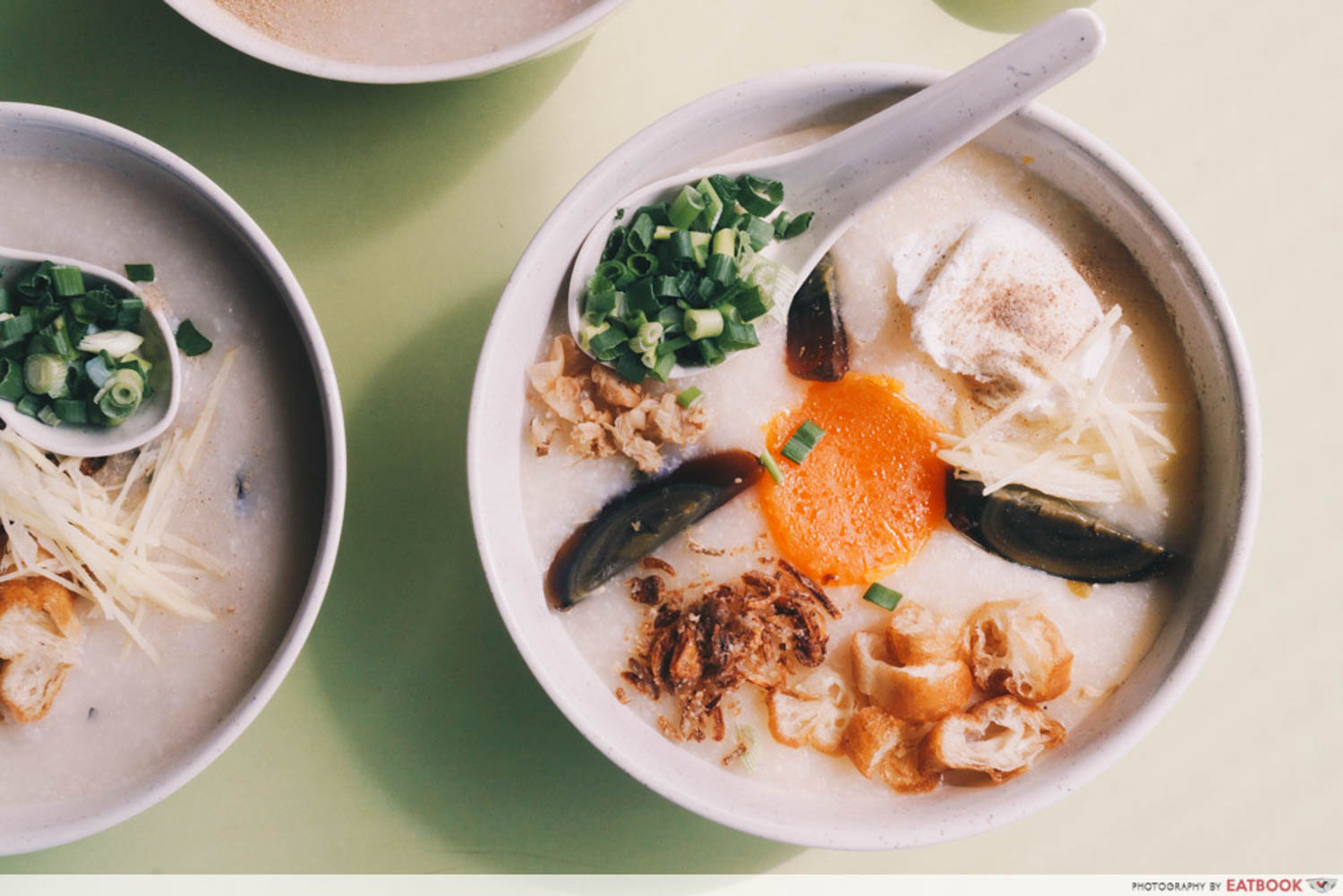 Weng Kiang Kee Porridge - Triple Egg Porridge