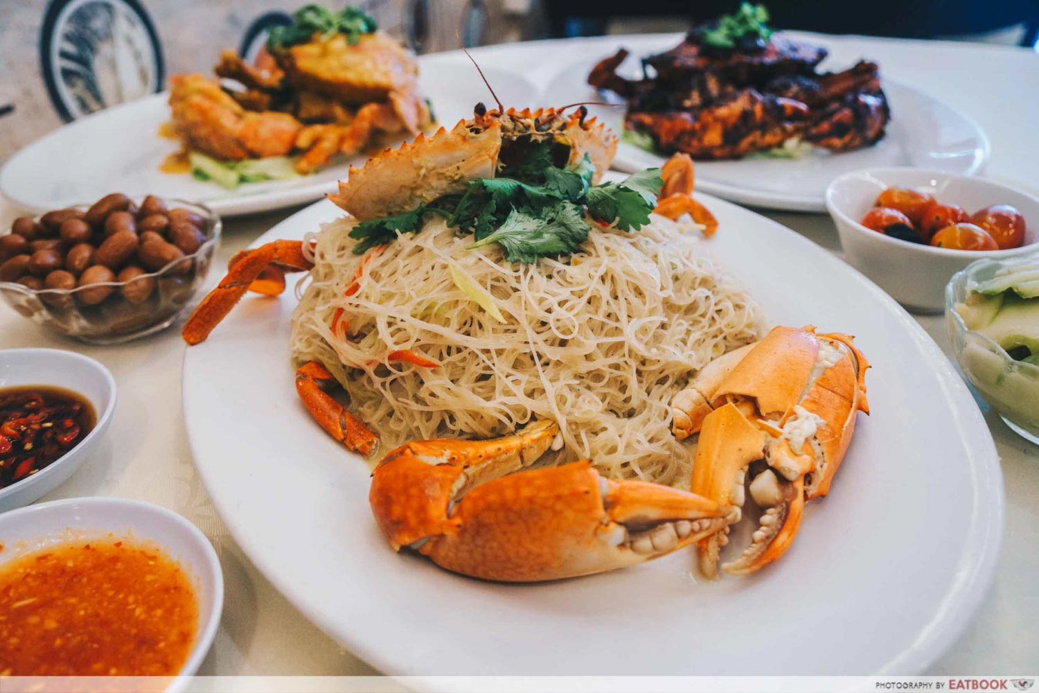 Crab Bee Hoon - Crab at Bay