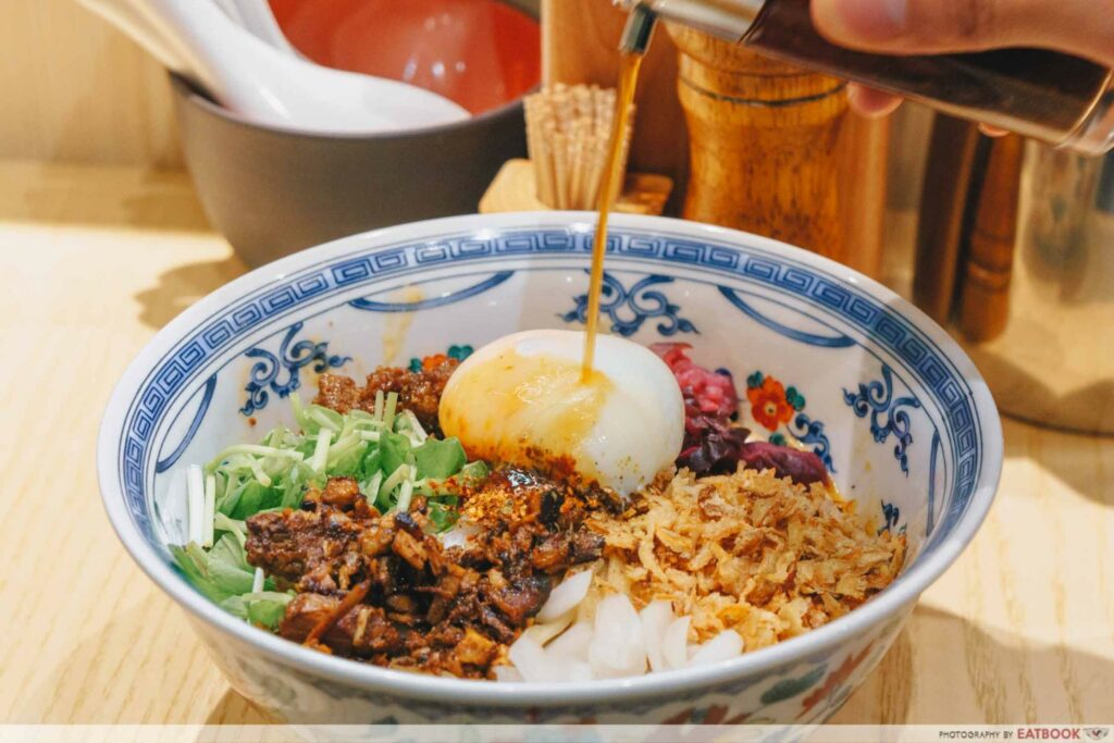 Enishi dan dan noodles with vinegar