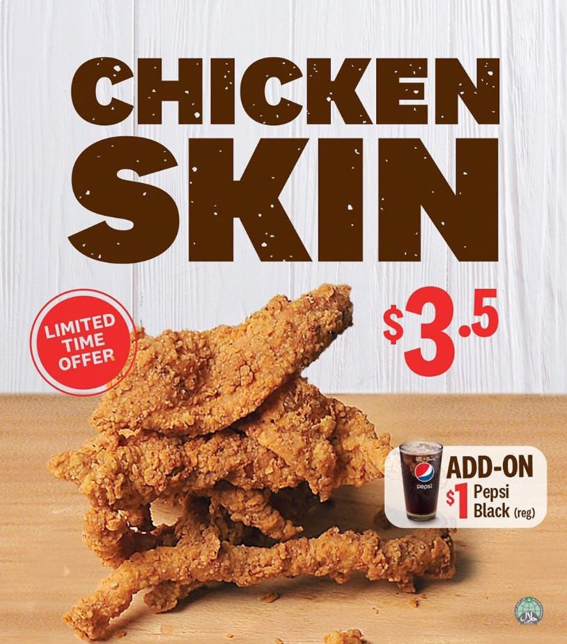 KFC Singapore Will Finally Have Fried Chicken Skin Snack ...