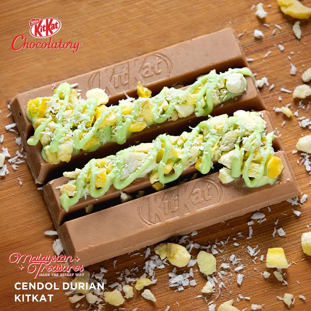 Kitkat Singapore Cendol Durian