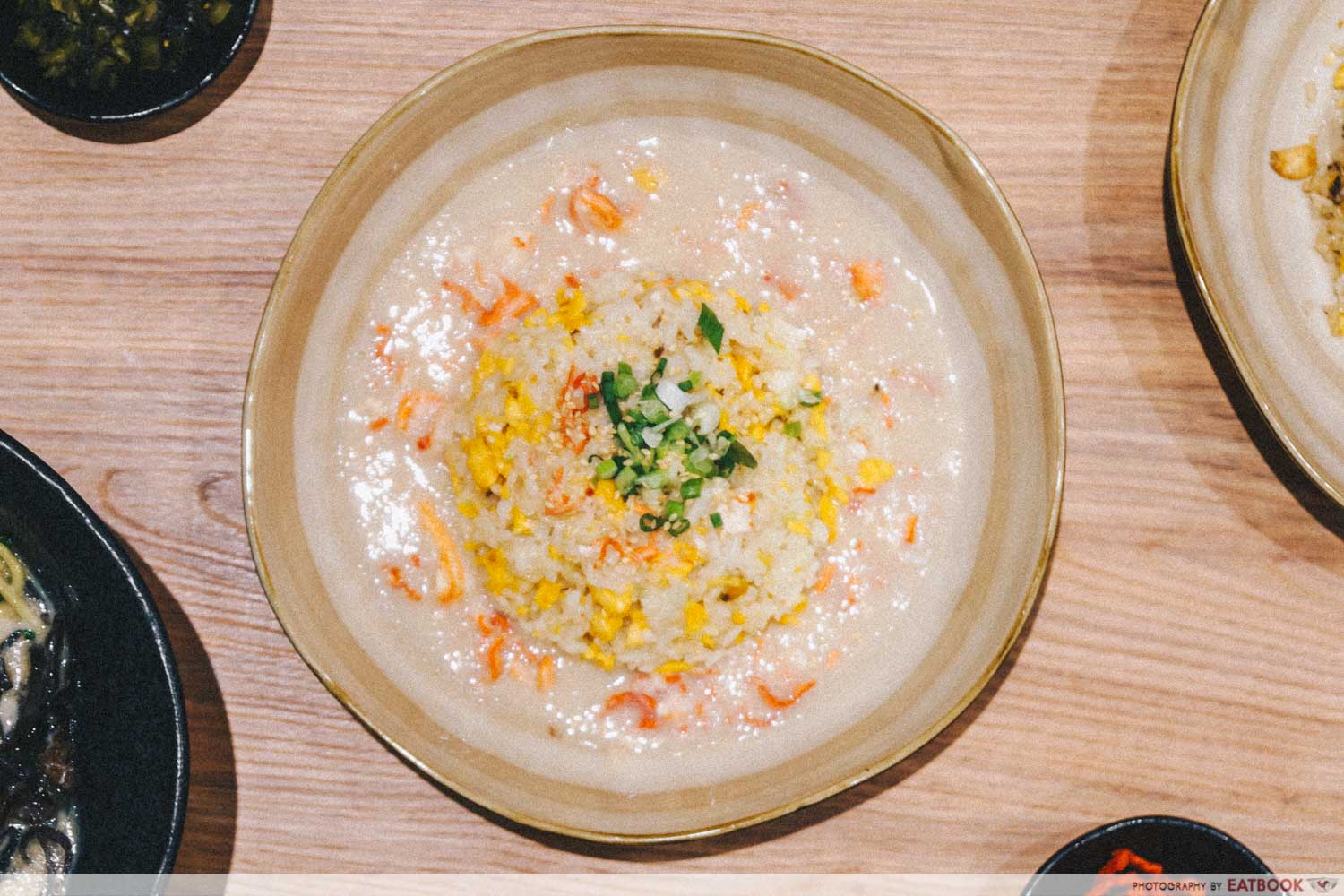 Hokkaido Snow Crab Fried Rice on Tonkotsu Gravy