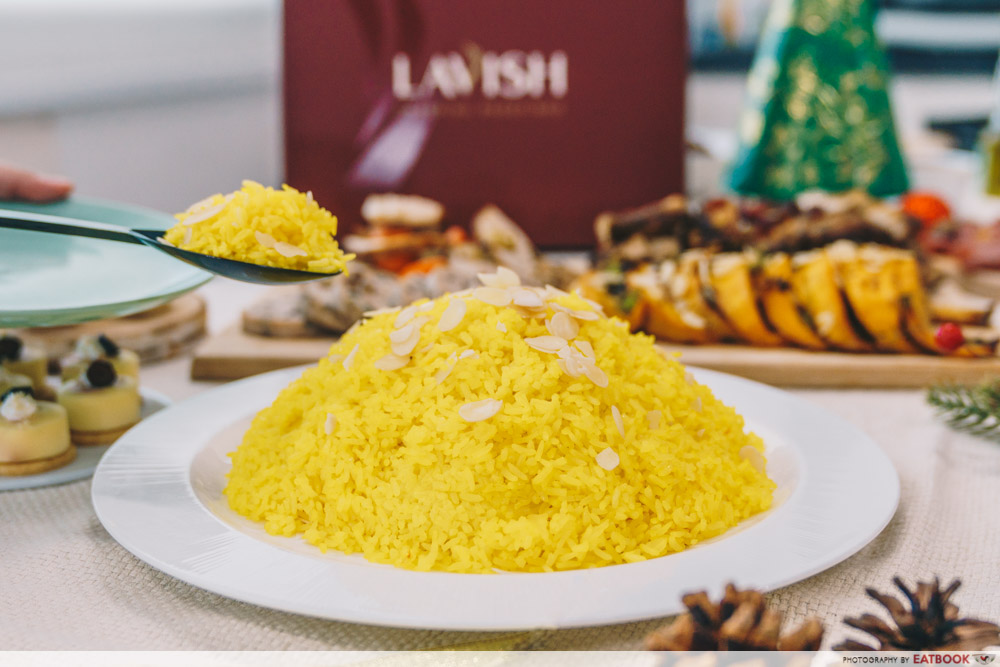 LAVISH Catering - Saffron rice