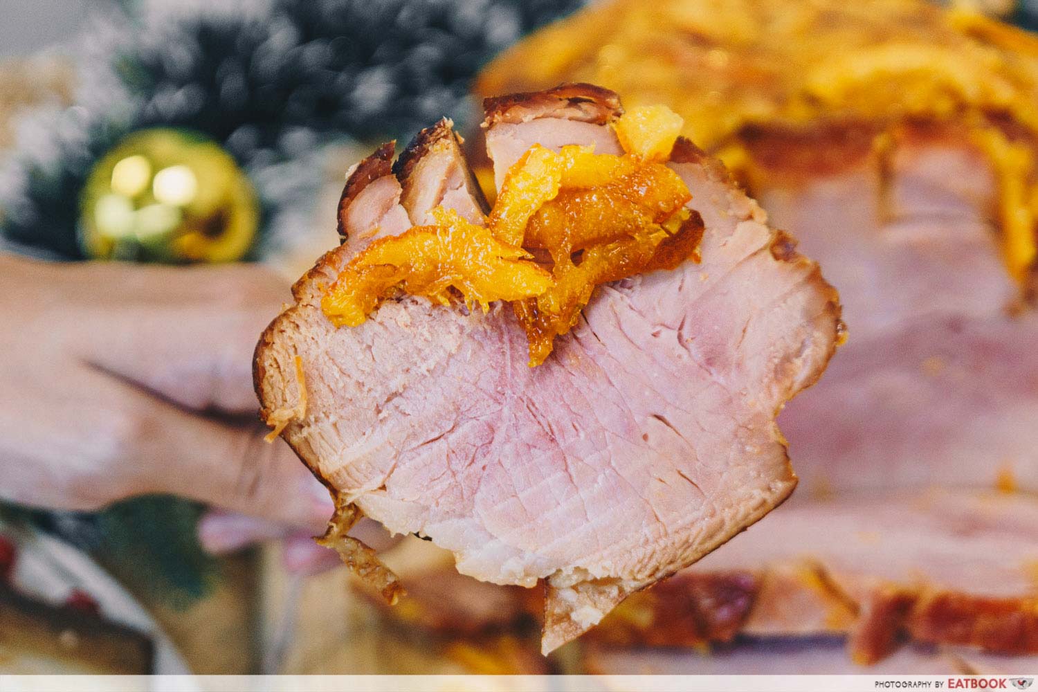 Orange Marmalade Glazed Whole Gammon Ham