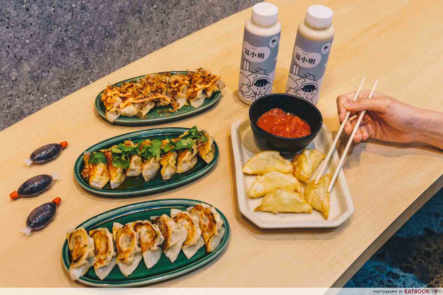 RF Mall - Xiao Ming Gyoza Flatlay