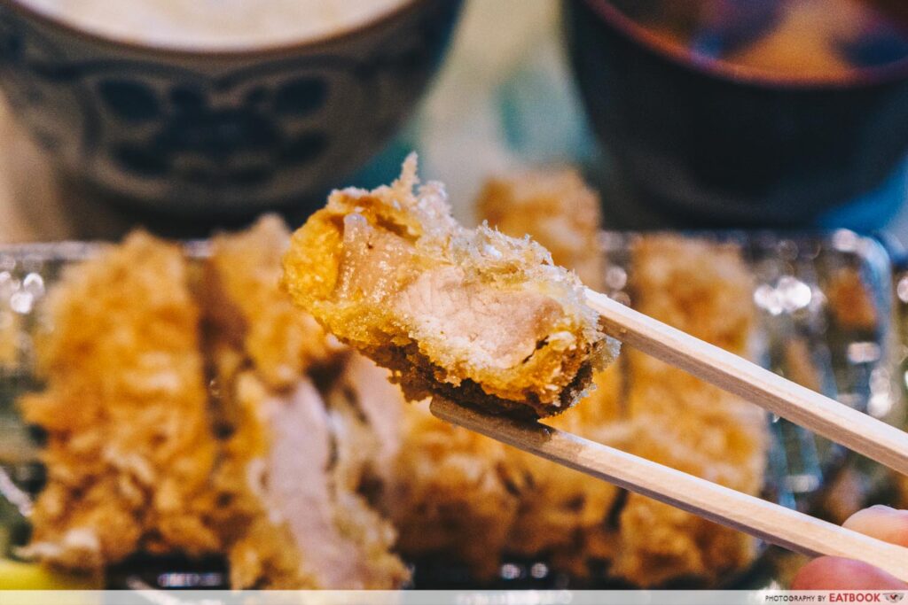 shiokoji Tonkatsu Keisuke pork oil