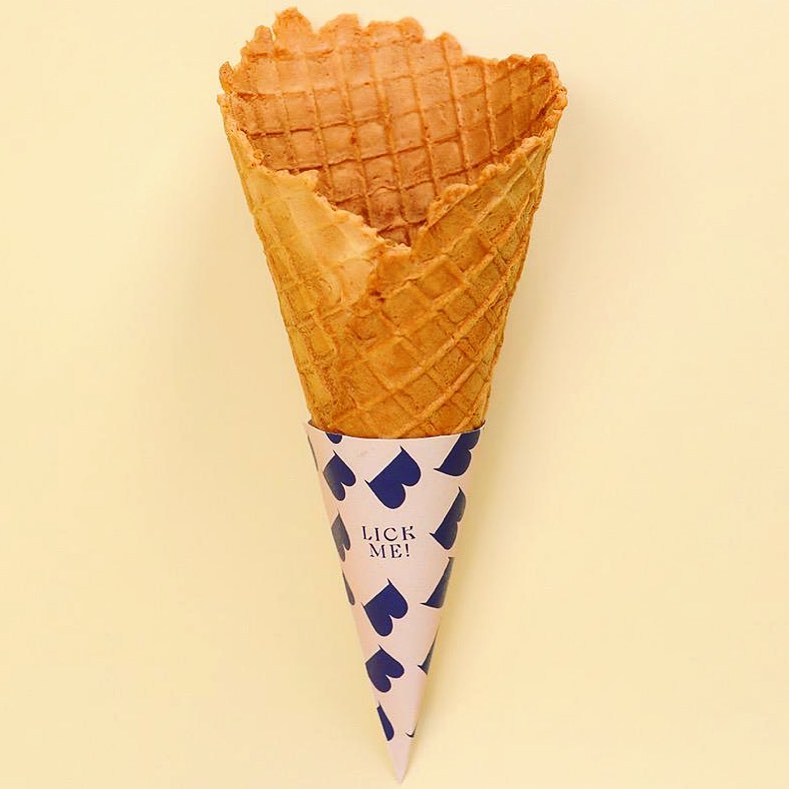 Bread and Butterfly Free Cone Day Lavender Cone