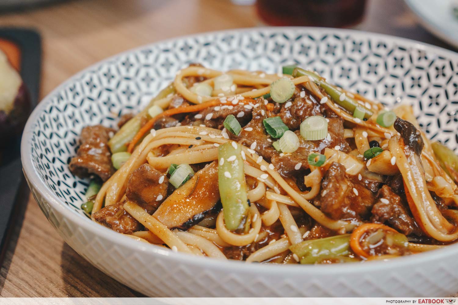 Thai Style Beef Linguine