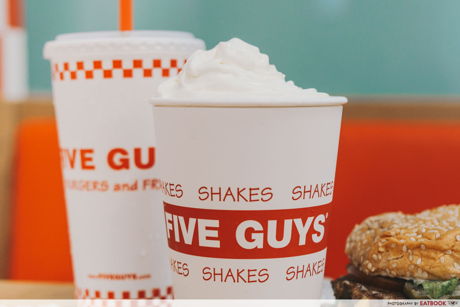 Five Guys Singapore Milkshake