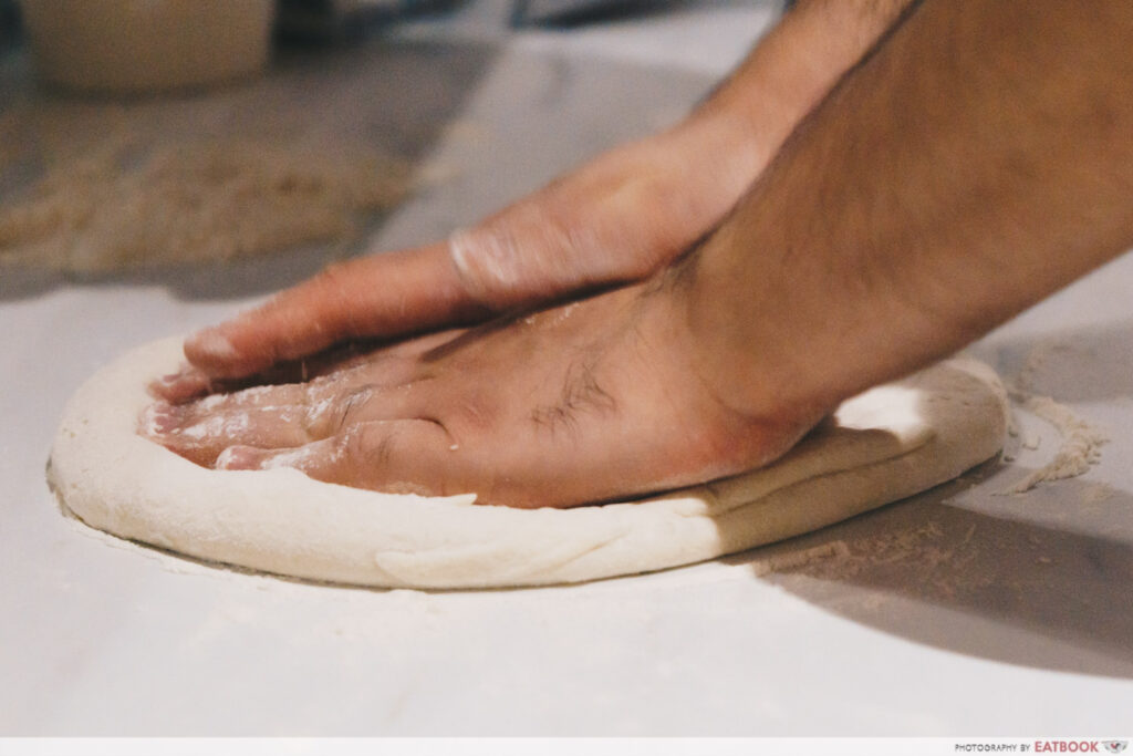 Italian Osteria X Pizza making