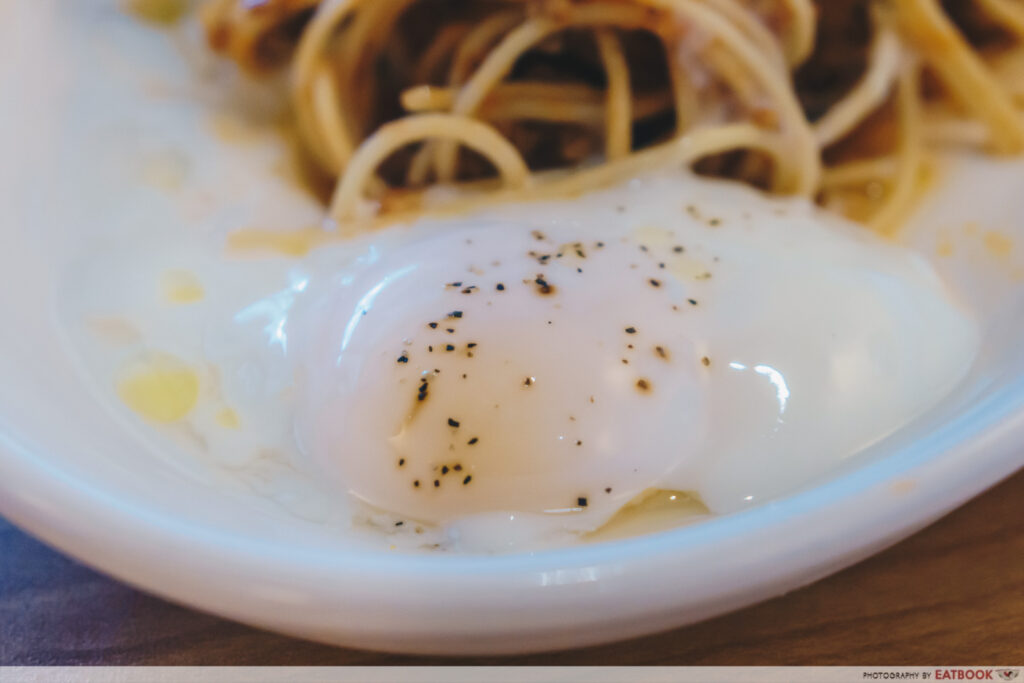 Italian Osteria X soft boiled egg