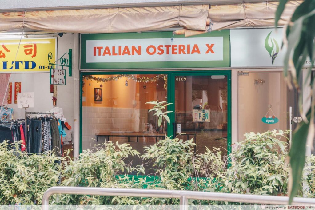 Italian Osteria X store front