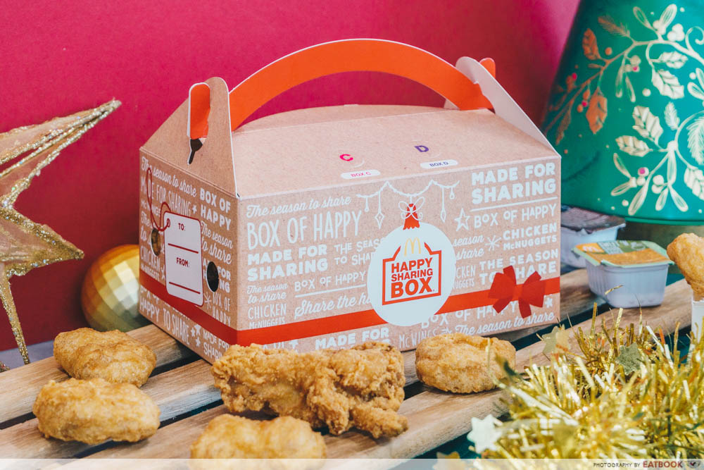 McDonald’s Happy Sharing Box In Festive Packaging Is The Perfect ...