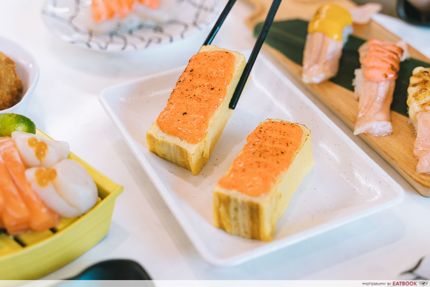 Sushi Plus - Cheese Masago with Tamagoyaki